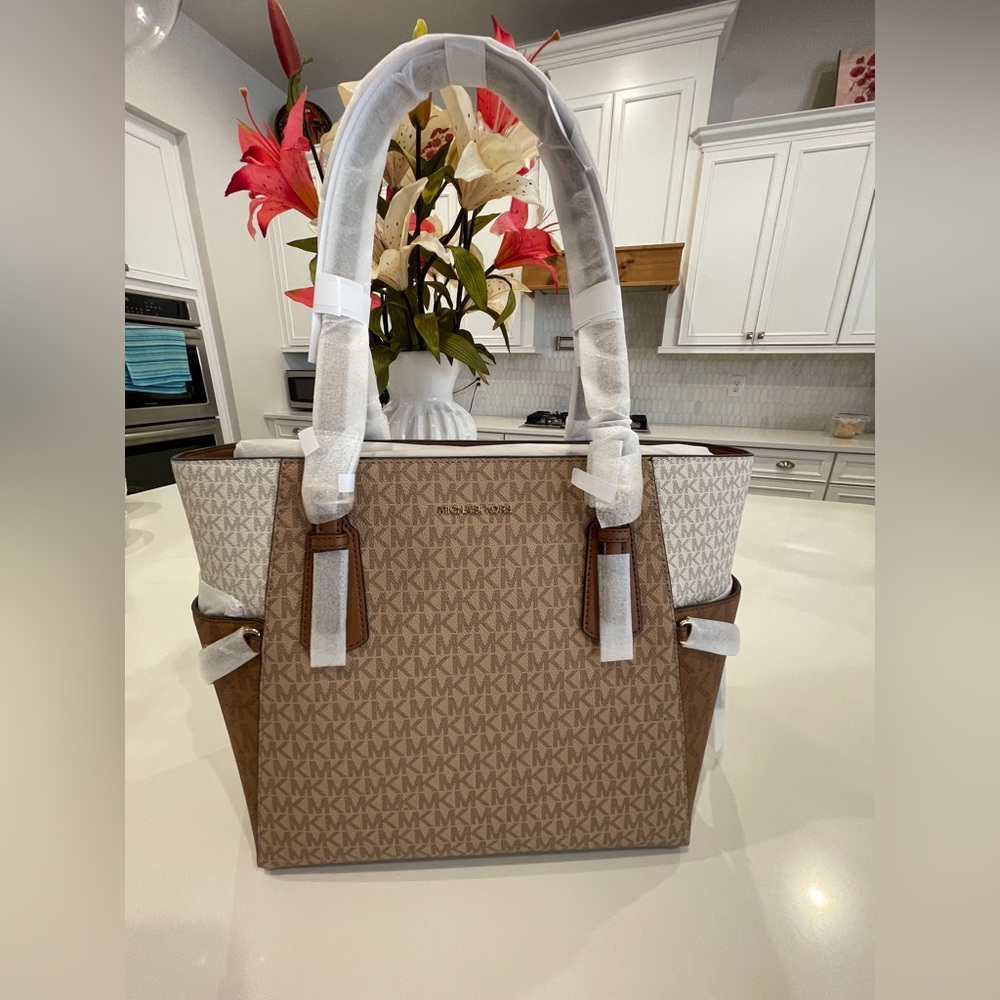 Michael Kors Brown Signature Tote
